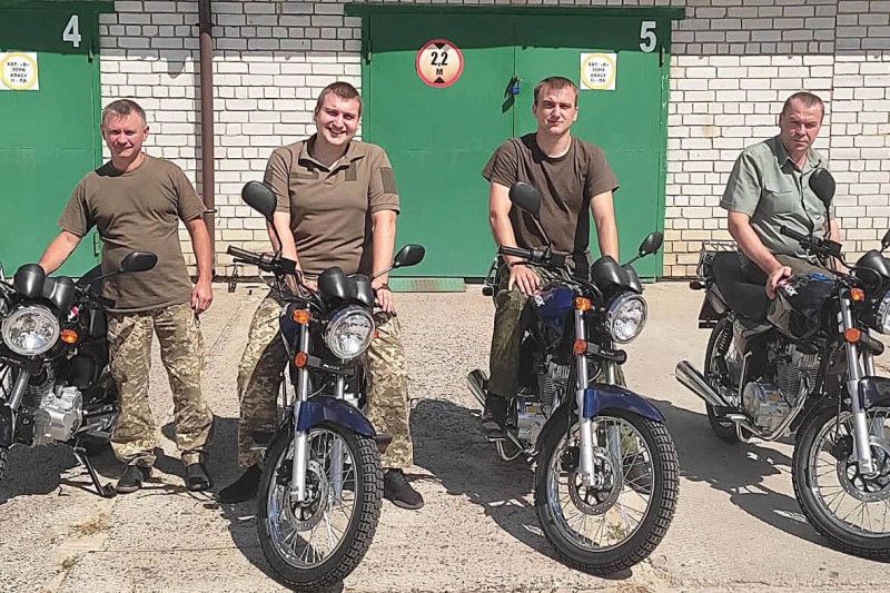 Лісівники Чернігівщини придбали мотоцикли