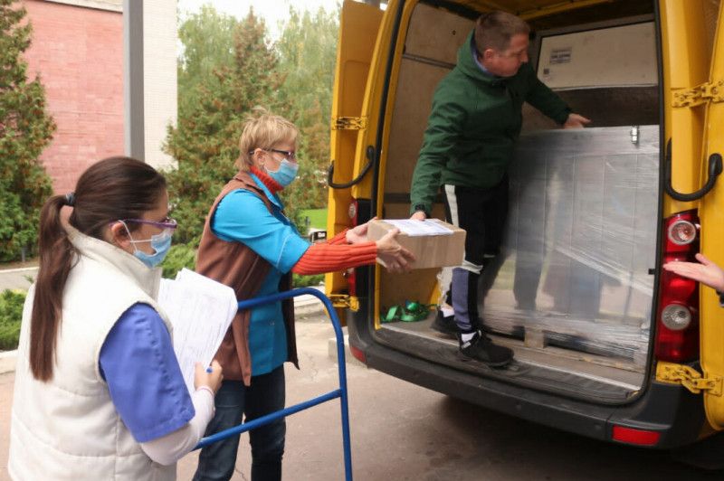На Чернігівщину прибув гуманітарний вантаж від благодійної організації зі США