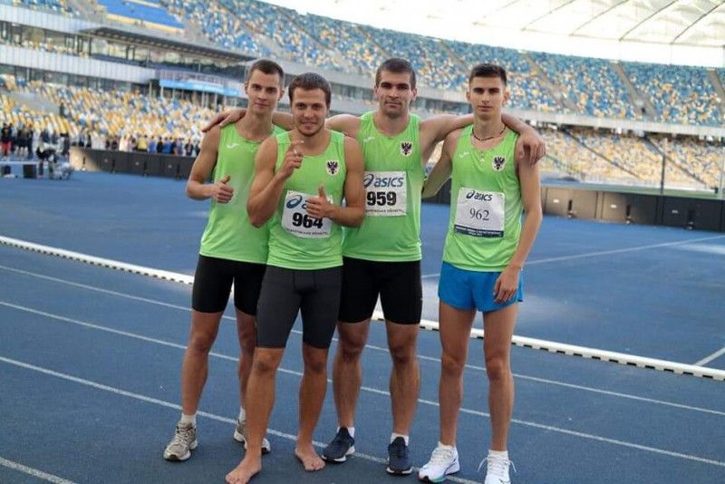 П’ять медалей вибороли легкоатлети області на командному чемпіонаті України з естафетного бігу