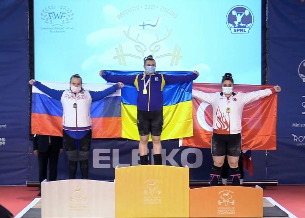 Важкоатлетка з Чернігова стала чемпіонкою європейських змагань серед юніорів та молоді