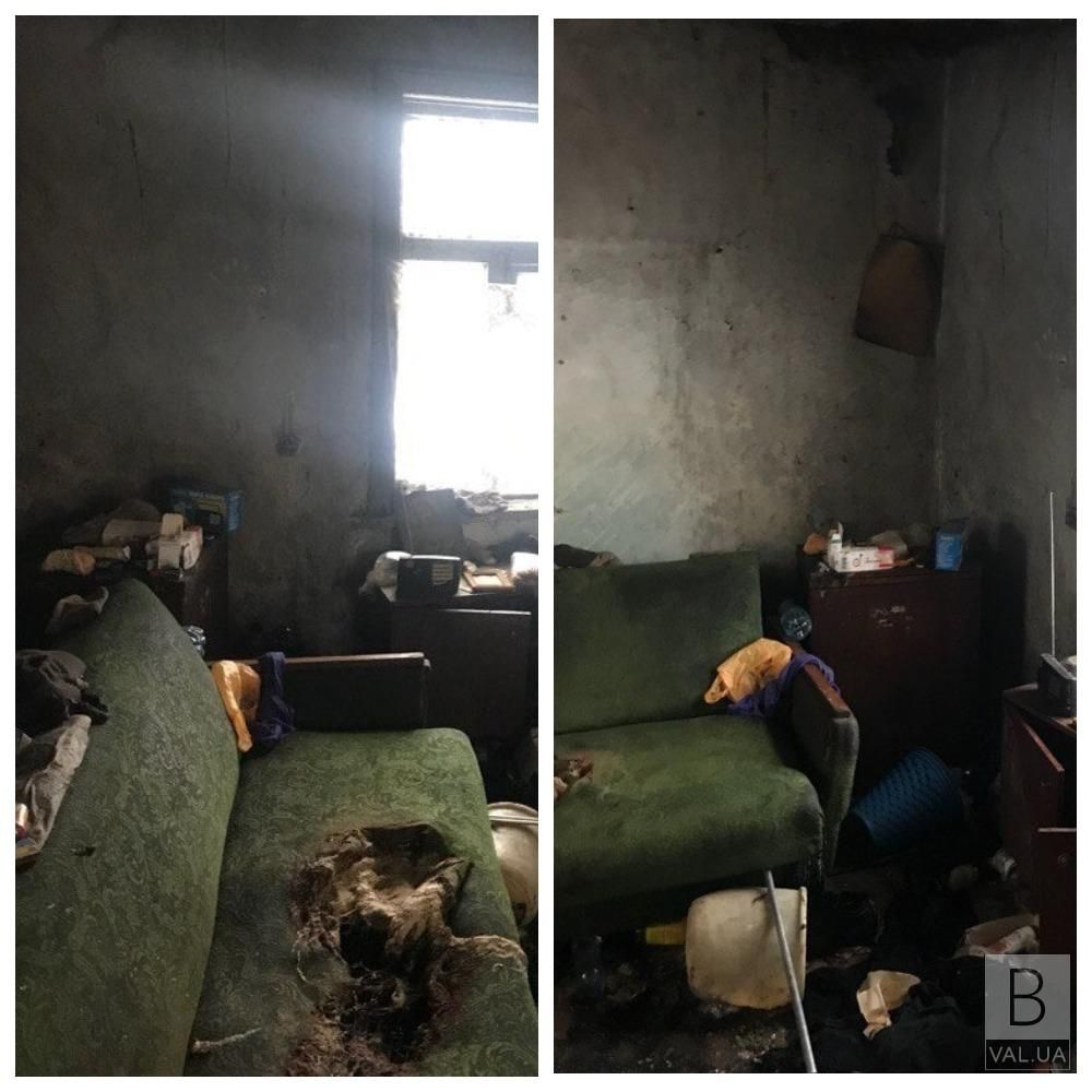 Пожежа в Городні: господаря з отруєнням чадним газом госпіталізували до лікарні