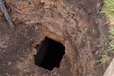 На Чернігівщині знайшли старовинні підземелля (Відеофакт)