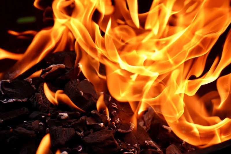 На Чернігівщині знову сталася пожежа на зерносушарці