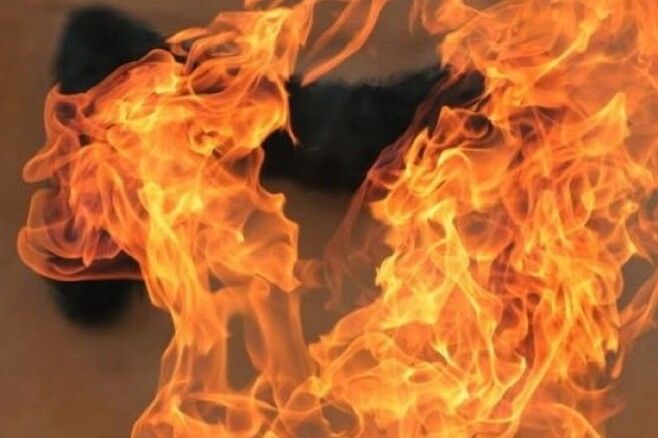 У Прилуцькому районі у пожежі постраждав господар: знищені вантажівка і тонни пального