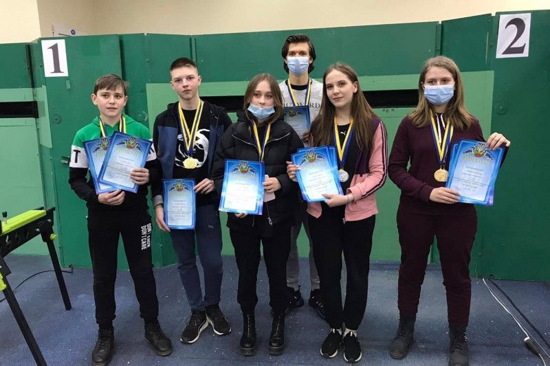 Представники Чернігівщини завоювали сім медалей на чемпіонаті України з кульової стрільби