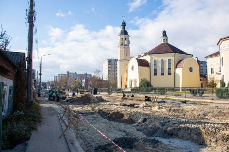 Ремонт вулиці Київської у Чернігові вийшов на завершальний етап