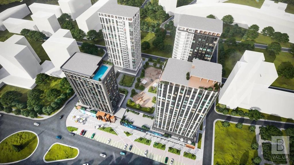 Вище за готель «Градецький»: у Чернігові планують звести багатоповерхівки заввишки 83 метри