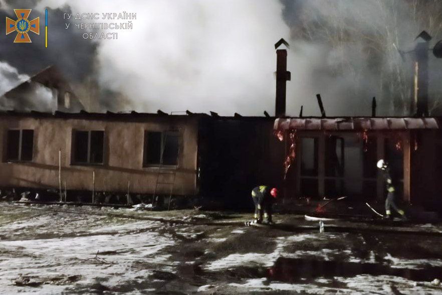 Упродовж минулої доби на Чернігівщині горіли два житлові будинки. ФОТО