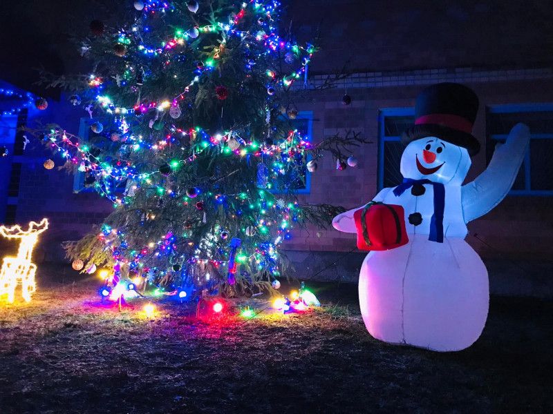 На Чернігівщині визначили найгарнішу новорічну ялинку