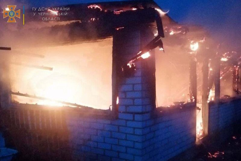 Ще дві пожежі сталися на Чернігівщині