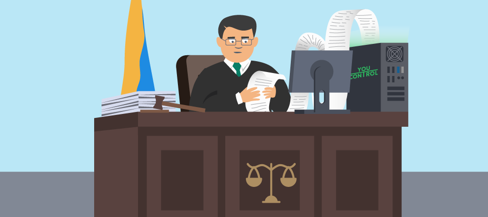 Дізнатися про судові засідання через сервіс Youcontrol