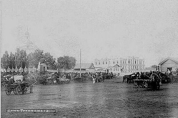 Базар із минулого: Чернігів 1890 року (Фотофакт)