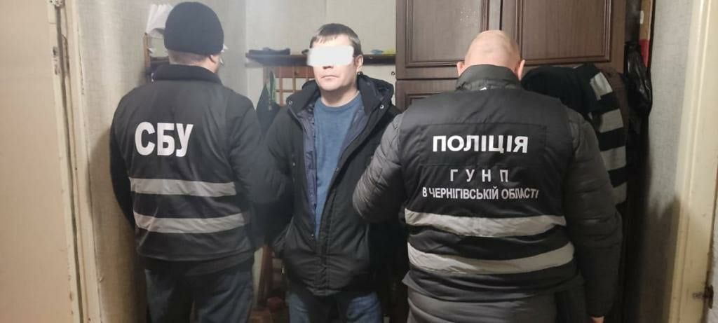 На Чернігівщині під час контрдиверсійних заходів виявили нелегала з Росії