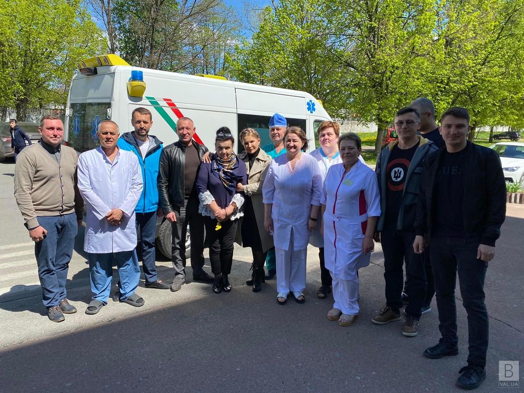 Чернігівські медики отримали ще одну «швидку допомогу» від Тимошенко та Дубіля. ФОТО