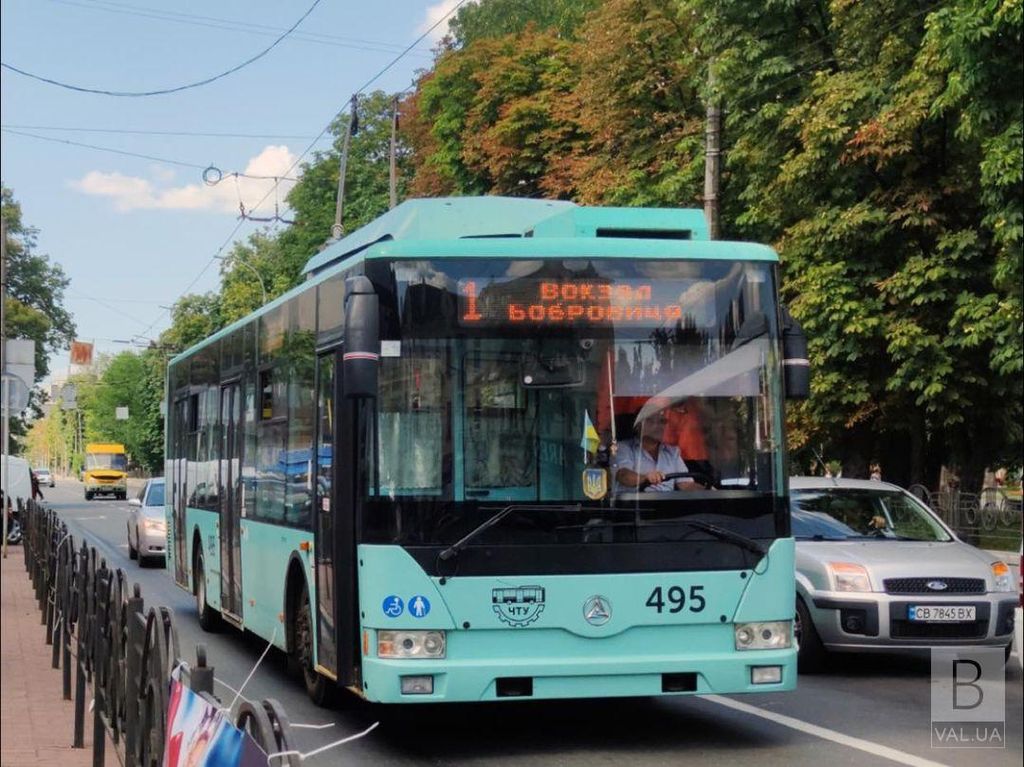 Поки що в тестовому режимі: чернігівські тролейбуси виїдуть на вулиці міста наприкінці травня