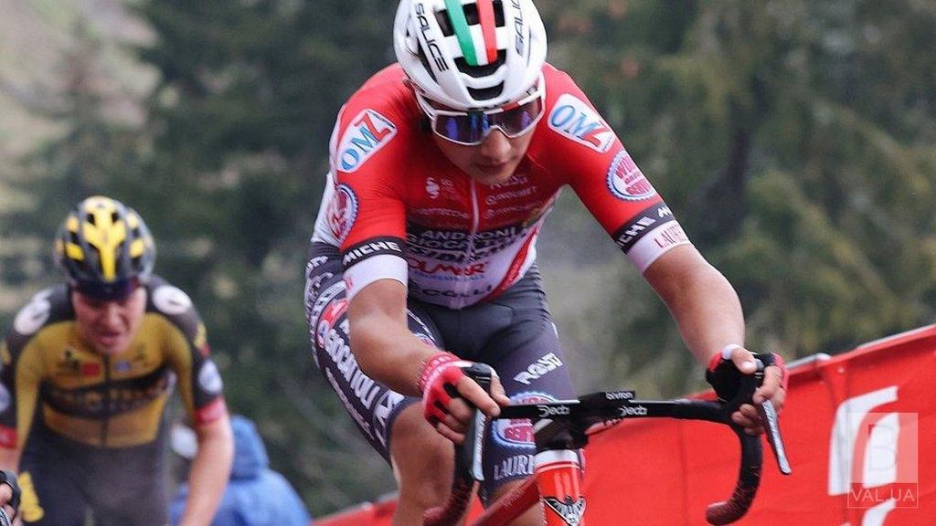19-річний чернігівець вдруге взяв участь у велогонці Джиро д’Італія