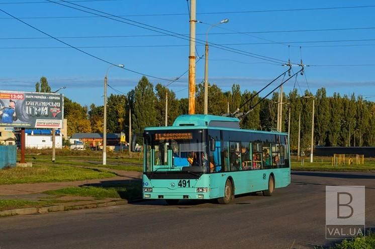 У Чернігові з 1 червня запустять перші два тролейбусні маршрути