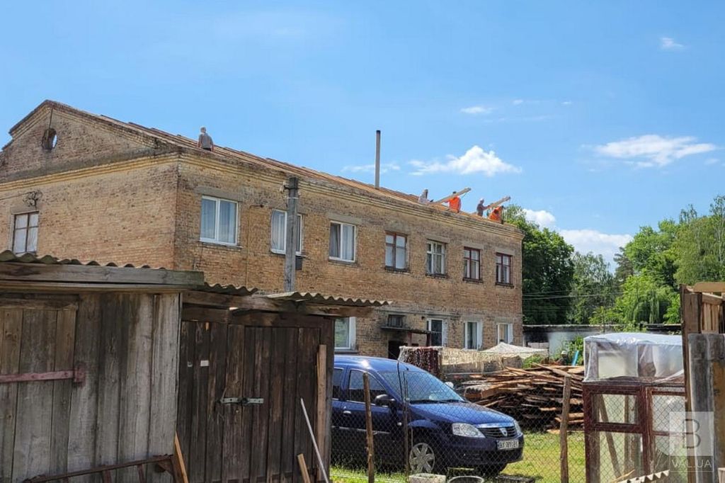 Село Ягідне на Чернігівщині відбудовує “Добробат”. ФОТО