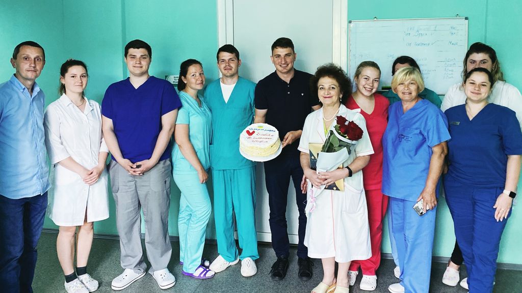 Валерій Дубіль привітав медичних працівників Чернігівщини