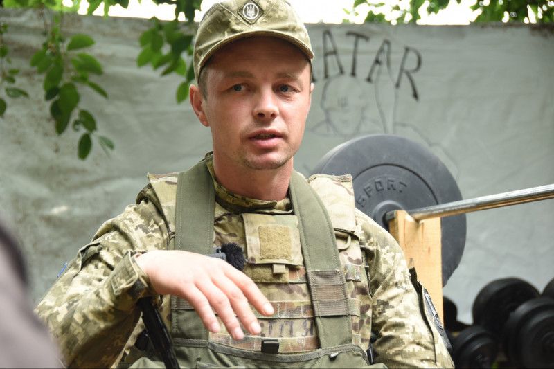 Оборонець Чернігова Олег: про бої на лижній базі та втечу росіян (Фото)