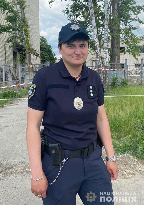Випробування війною: офіцер поліції Ірина Юр’єва не вагаючись стала на захист Чернігова