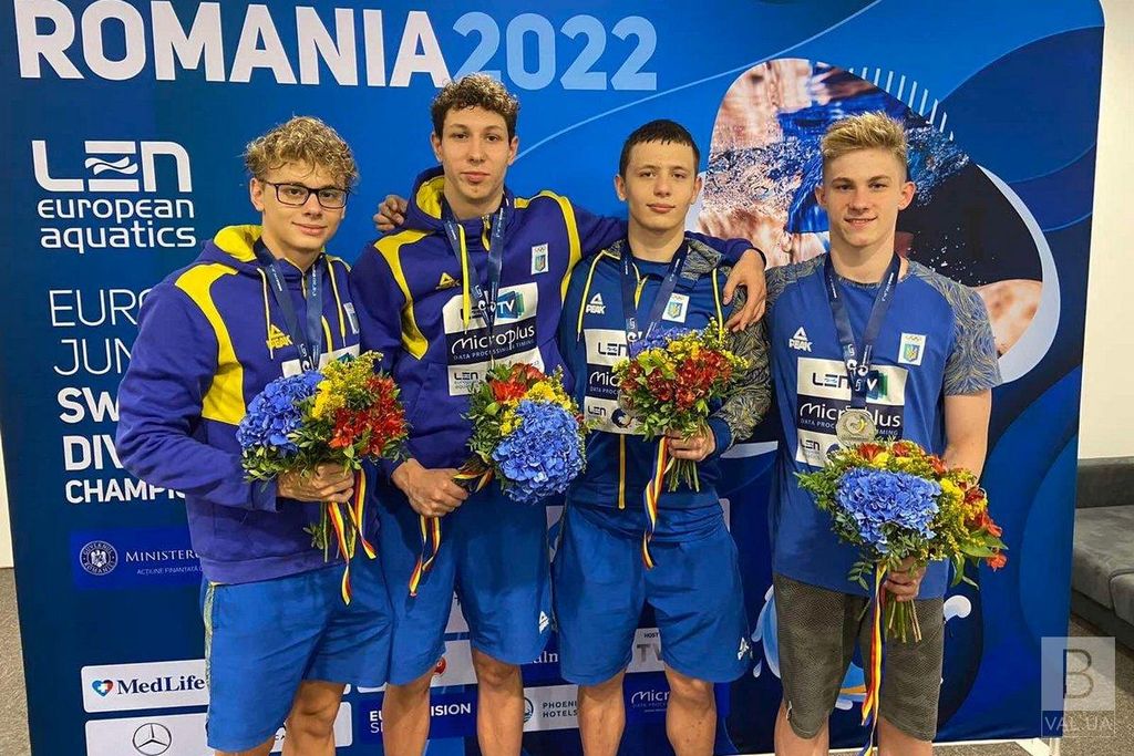 Чернігівський плавець здобув дві медалі на чемпіонаті Європи з плавання