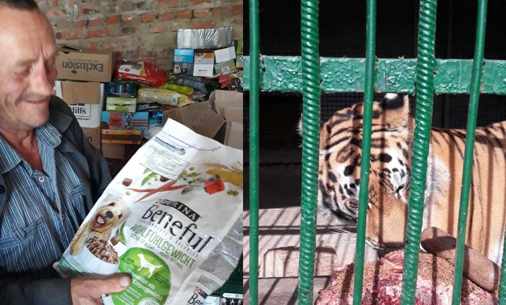 Менському зоопарку партнери з Польщі привезли кормів