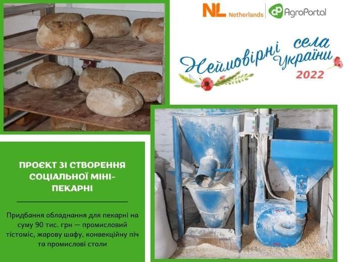 У громаді на Чернігівщині хочуть створити соціальну пекарню