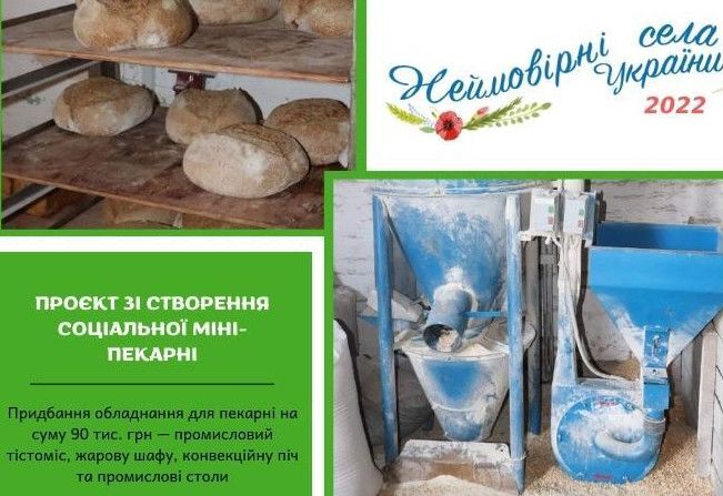 У громаді на Чернігівщині хочуть створити соціальну пекарню