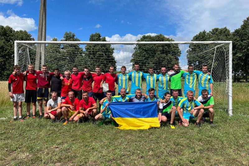 У Сосницькій громаді пройшов благодійний футбольний матч