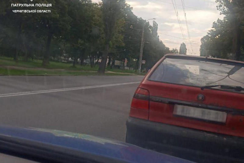Чернігівські патрульні виявили викрадене авто