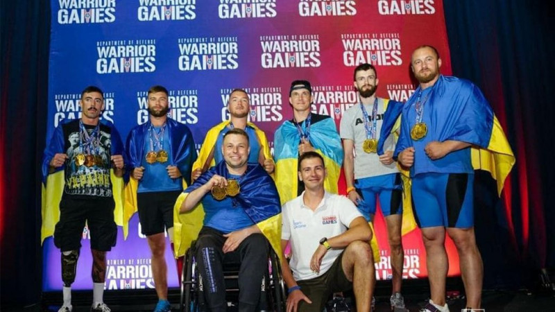 "Золото" і три "бронзи": воїни з Чернігівщини знову на п’єдесталі Warrior Games