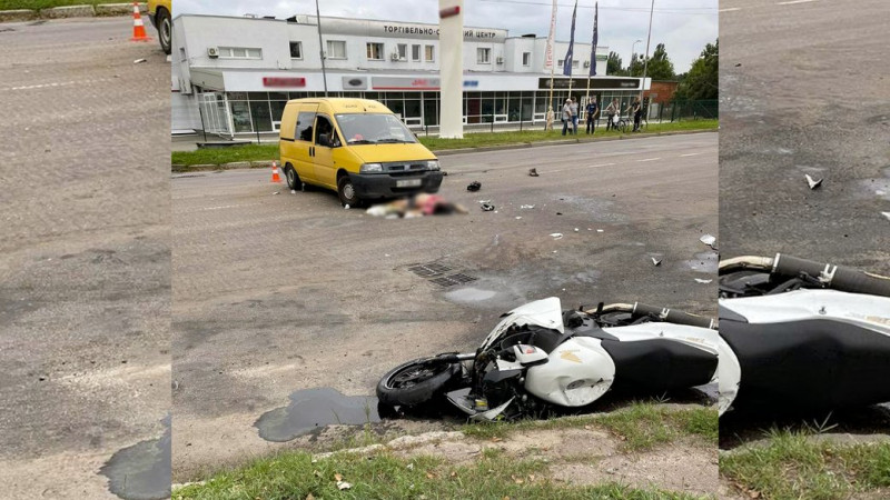 У мікрорайоні ЗАЗ в Чернігові легковик на смерть збив мотоцикліста