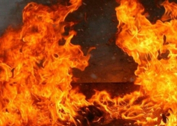 На Прилуччині сталася пожежа причіпного прес-підбирача соломи