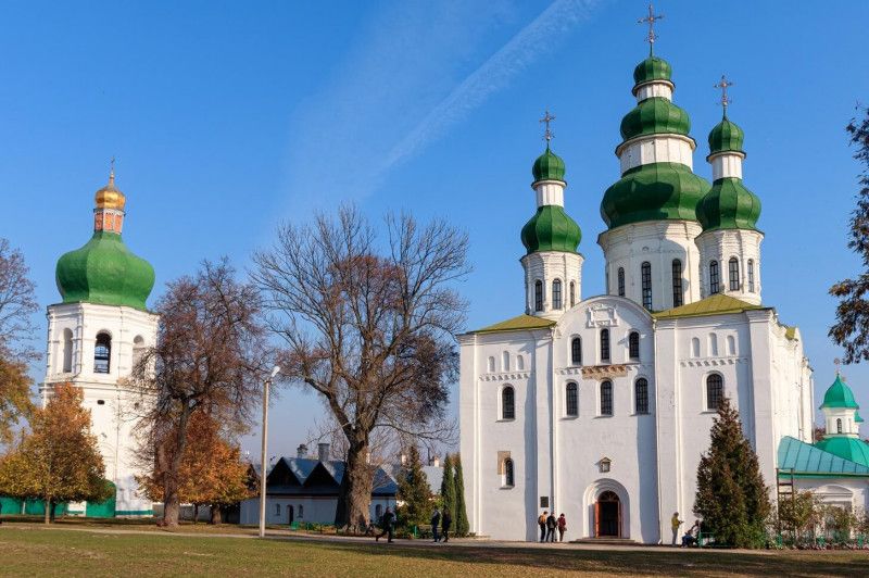 У Чернігові трапилася пожежа на території Єлецького Успенського Монастиря