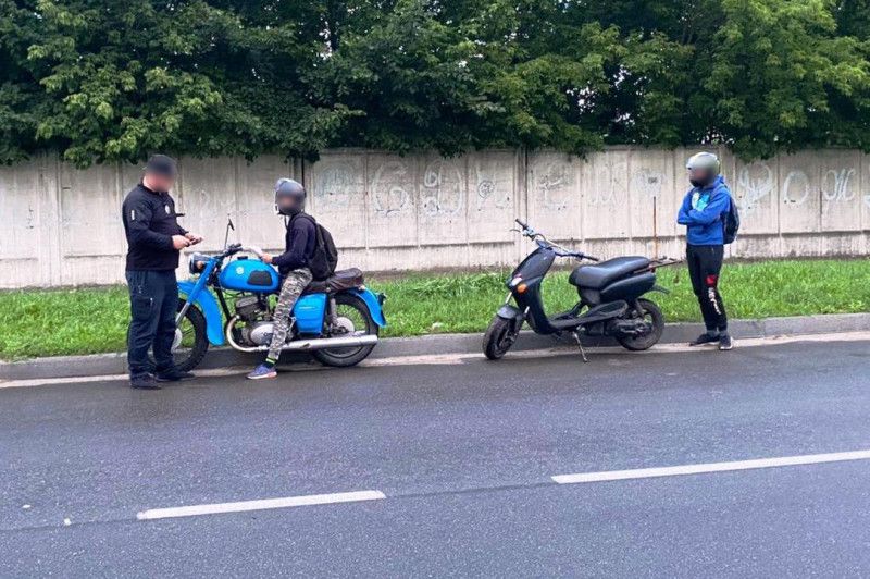 У Прилуках затримали п’яних мотоциклістів