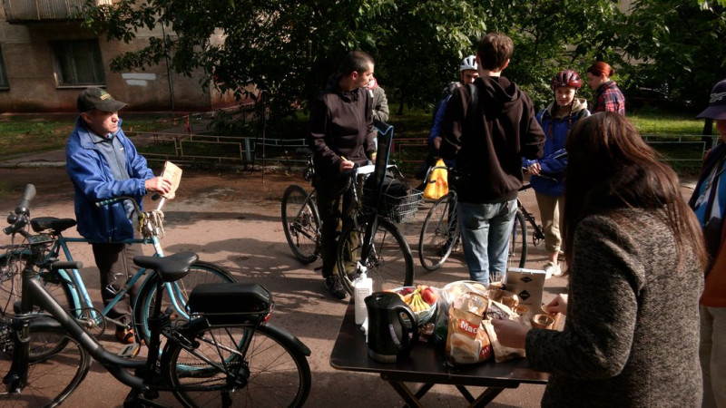 Сніданки для велосипедистів: в Чернігові розпочали Європейський тиждень мобільності