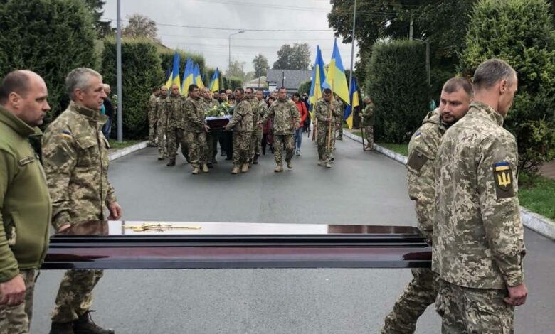 Чернігівщина провела в останню путь п’ятьох воїнів, які загинули за свободу України