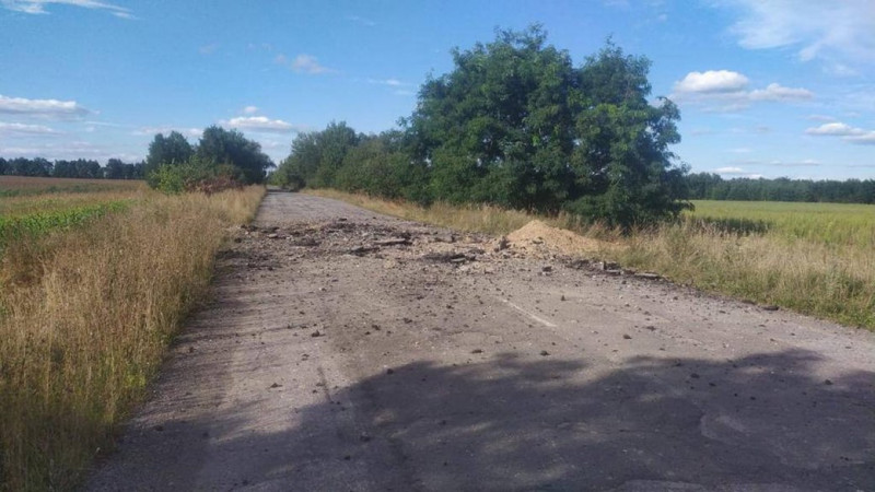 Новгород-Сіверська громада на Чернігівщині зазнала масованого артилерійського обстрілу зі сторони РФ