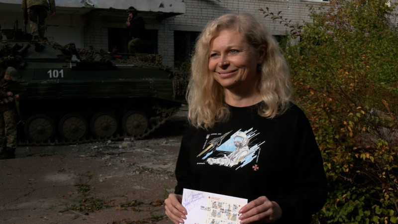 До Дня захисників та захисниць України у Чернігові погасили марки