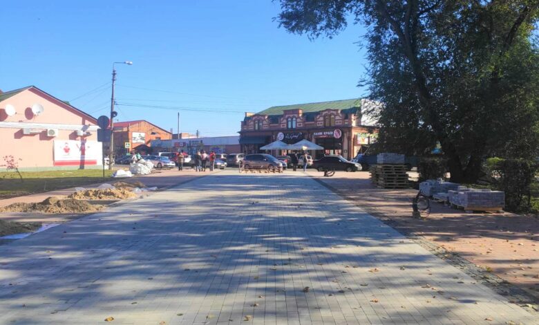Масштабна реконструкція вулиці Гоголя в Ніжині на фінішній прямій (Фото)