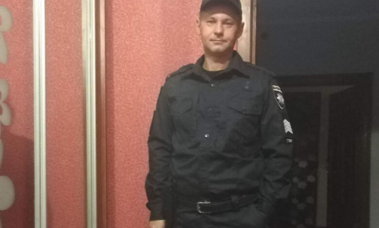 Назавжди в строю: під час оборони Чернігова загинув поліцейський Олексій Христенок