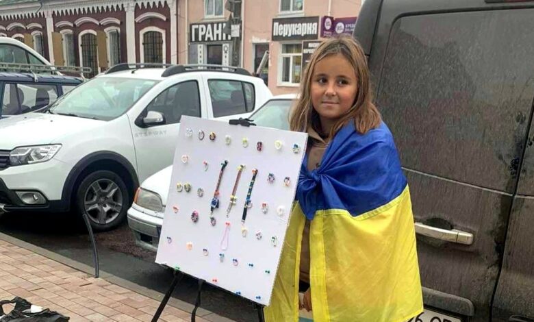 Ніжинська школярка назбирала для ЗСУ майже 50 тисяч гривень