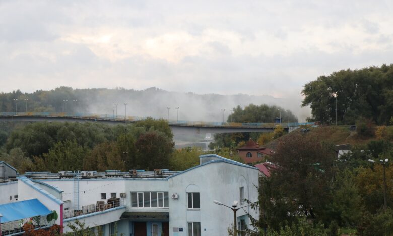 В Чернігові згоріла лазня «Княжий град» (Фотофакт)