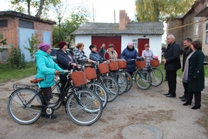 Працівників Талалаївської громади отримали велосипеди