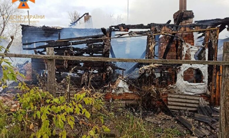 За добу на Чернігівщині сталося сім пожеж (Фото)