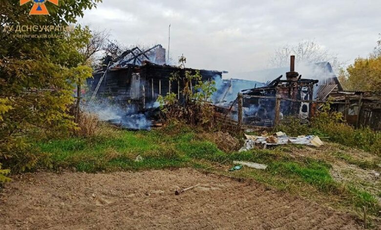 За добу на Чернігівщині сталося сім пожеж (Фото)