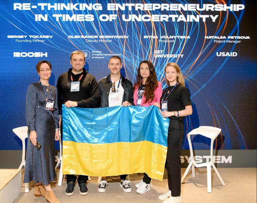 Сергей Токарев рассказал на Web Summit, как должен работать украинский бизнес во время войны