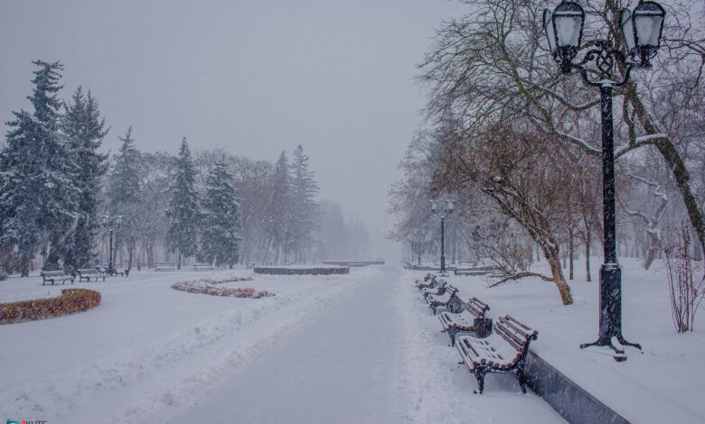 Снігопад у Чернігові (Фоторепортаж)