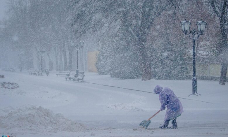 Снігопад у Чернігові (Фоторепортаж)